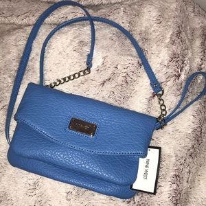 NWT Blue Crossbody Purse